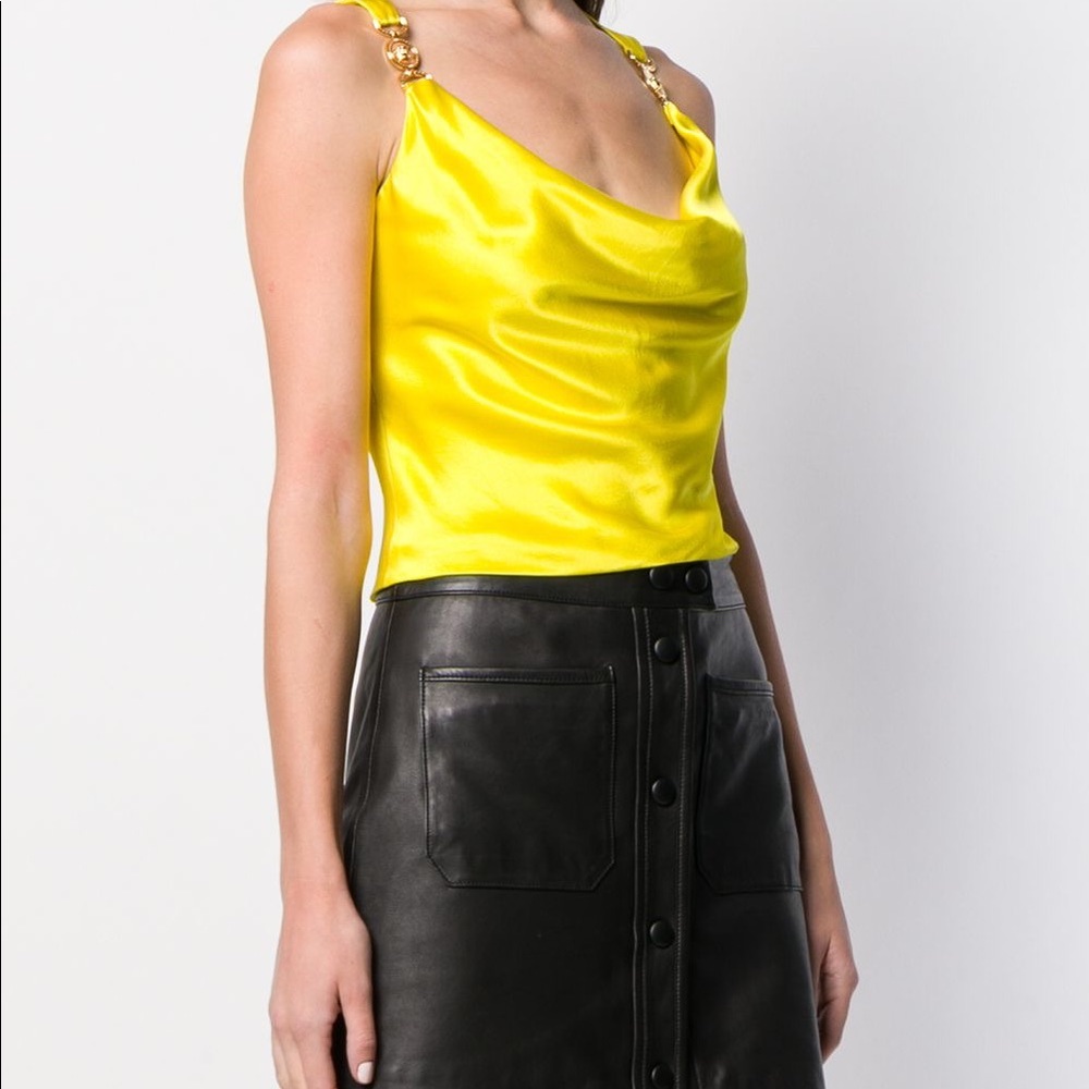 NWT: Versace Medusa cowl neck vest. Sz: 38 - Picture 5 of 10